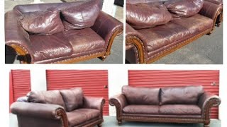 Easy Leather Couch Repair [upl. by Inger117]