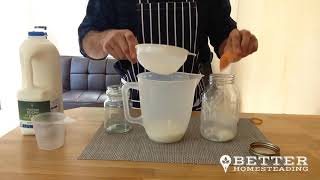 How To Make Kefir Milk 101 Part 3  Second Ferment And Beyond [upl. by Ong]