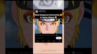 Most Dangerous Summoning 😁In Anime History 😅 naruto sakura anime narutoedit [upl. by Naivaj50]