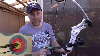 How does a 200 compound shoot  Junxing Pheonix target compound bow [upl. by Aciretnahs]