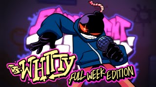 Friday Night Funkin Mod  VS Whitty Full Week CutscenesHumanBot [upl. by Hollinger]