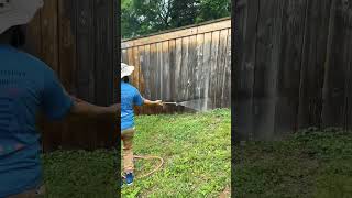 How NOT to Wash a Fence [upl. by Nilrem]