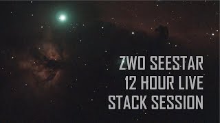 ZWO Seestar Live Stack Astrophotography amp Ambient Music  PreRecorded 21 Nov 2023 [upl. by Ahsenra455]