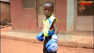 Meet 5YearOld Boxing Prodigy Ayomide Who Wants to be World Champion  Punch Extra [upl. by Addiel]