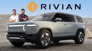 2023 Rivian R1S Review  The Tesla Bronco Defender [upl. by Forrest225]