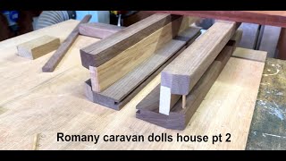 Romany caravan dolls house pt 2 [upl. by Loree208]