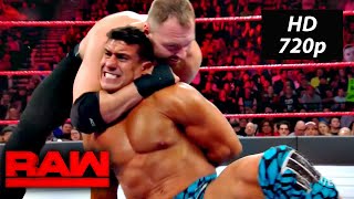 Dean Ambrose vs EC3 WWE Raw Feb 4 2019 Full Match HD [upl. by Massey]