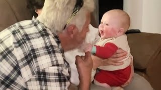 100 Moments Grandparents Meet Grandchild for the First Time Very Emotional [upl. by Kaleb981]