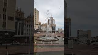 Vertical video Saransk Russia Adagio Fountain  Light and music fountain of geyser type Natio [upl. by Lazos]