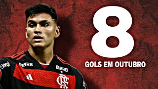 TODOS OS 8 GOLS DO FLAMENGO EM OUTUBRO DE 2024 [upl. by Miriam]