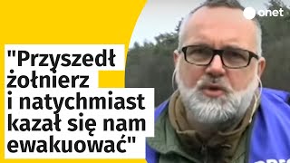 Atak Rosji na Ukrainę quotPrzyszedł żołnierz i natychmiast kazał się nam ewakuowaćquot [upl. by Aubin]