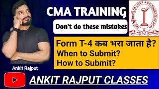 How to Submit FORM T4  For CMA Training Students  ARC  cma [upl. by Haimrej]