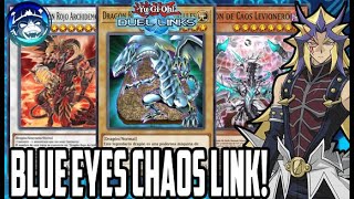 100 CON ESTE DECK QUE NO SE JUGAR 😆  NUEVO BLUE EYES CHAOS LINK DECK  YuGiOh Duel Links [upl. by Auliffe956]