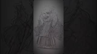 Vẽ fell sans nhưng mà nó dark☠️ [upl. by Inek]