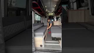 This camper van is HUGE inside ￼vanlife rvtour campervan [upl. by Nyladam]