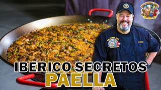 How to make an AMAZING Iberico Secretos Paella  BEST PAELLA EVER [upl. by Babb]