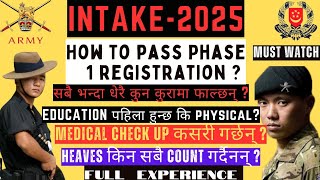 INTAKE2025 How To Pass Phase 1 Registration🙄britisharmy gcspf intake2025 britisharmyselection [upl. by Copeland]