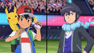 Pokemon Sword and Shield Galar Ash Vs Alain Galar Vs Kalos [upl. by Kutchins118]