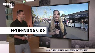 608 Dürkheimer Wurstmarkt startet  RON TV [upl. by Iv]