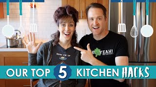 Our Top 5 Kitchen Hacks Revealed  WFPB Cooking [upl. by Hamlen]