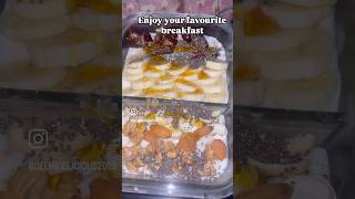 Morning breakfast done oats oatsrecipes breakfast loveoats food cooking viralvideo recipe [upl. by Ellehcyar]