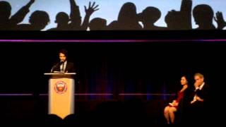 James Franco UTA Commencement Speech Part 1 [upl. by Auot809]