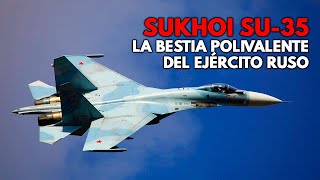 Sukhoi SU35  Así FUNCIONA el CAZA ruso de CUARTA GENERACIÓN [upl. by Adlihtam]