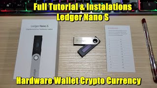 Cara Instalasi LEDGER NANO S  Review amp Tutorial Detail [upl. by Levinson762]