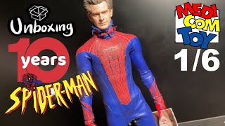 Unboxing ten years 16 The Amazing SpiderMan Medicom RAH [upl. by Rhtaeh934]