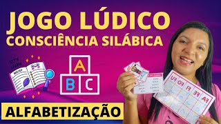 Jogo Lúdico Consciência Silábica  Alfabetização MATERIAL PERFEITO Professor em Sala [upl. by Also611]