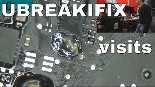 UBREAKIFIX visits for a board repair [upl. by Nirda]