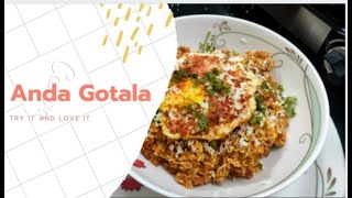 ANDA GHOTALA  EGG RECIPE  SIMPLE AND EASY TO MAKE  KIDS LOVE IT [upl. by Weider]