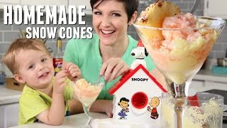 Easy Hawaiian Snow Cones in a Food Processor [upl. by Saito]