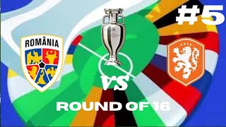 Romania vs Netherlands EURO 24 Round of 16 Match 5 [upl. by Garth220]