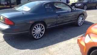 1995 CHEVY MONTE CARLO ON 20quot  RIMTYME OF HAMPTON [upl. by Hoo]