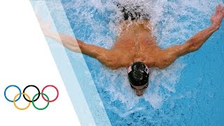 Michael Phelps sets Mens 200m Butterfly World Record  Beijing 2008 Olympic Games [upl. by Nations]