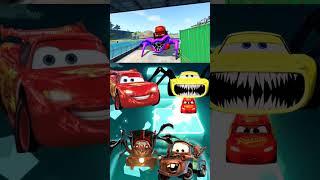 Cars 3 Mater Exe vs Spider Lighting McQueen vs Lighting McQueen Exe vs Cruz Ramirez x Coffin Dance [upl. by Cohe454]