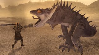 Legate Lanius Vs ALL Legendary Creatures And A Secret Enemy  Fallout New Vegas NPC Battles [upl. by Marcelia315]