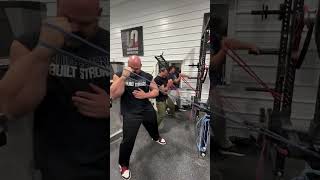 ARM WRESTLING PARTY shawstrength armwrestling devonlarratt [upl. by Eiramrefinnej]