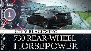 730RWHP 2024 Cadillac CT5V Blackwing  Late Model Racecraft [upl. by Neveda430]