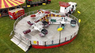 Yaxley Funfair From Above DJI Mini 4 Pro Flight 070824 [upl. by Kelsey]