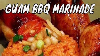 CHAMORRO BBQ Marinade  Guam Food  Chamorro Recipes [upl. by Naujad]