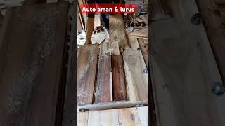 Alat bantu belah lurus rel stoper amp claim sederhanashortvideo diy woodworking tablesaw wood [upl. by Sancha]