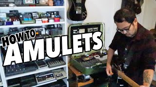 HOW TO AMULETS with special guest AMULETS  live studio performance and rig rundown [upl. by Eidaj938]