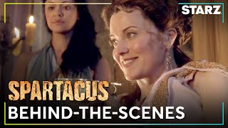 Spartacus Gods of the Arena  The Women  STARZ [upl. by Aerdnaz634]