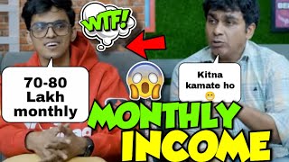 Maxtern monthly income REVEALED 💵😱Maxtern vs elvish yadav controversymaxtern income [upl. by Mundy]