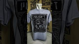 Kaos cukil kayu rebel punk polisi poppunk cukil hardboardcut linocut senicukil [upl. by Avlem]