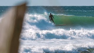 New England Surfing The Windy Day  October Surf Pt 23 [upl. by Katha257]