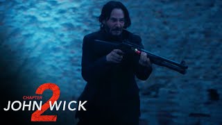 Shootout in the Catacombs Scene  John Wick Chapter 2 [upl. by Fremont751]