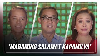 ABSCBN execs thank viewers for support in 2023  ABSCBN News [upl. by Akisej]